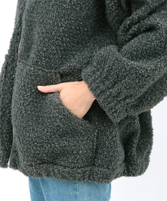 チチカカ |Orale! フード付きミックスボアブルゾン