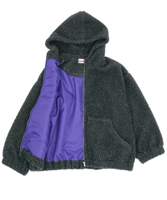 チチカカ |Orale! フード付きミックスボアブルゾン