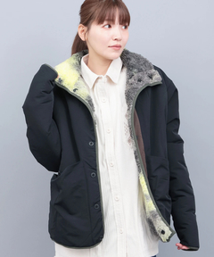 チチカカ |Duckster ナイロン×ボアリバーシブルジャケット
