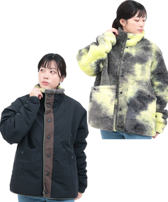 チチカカ |Duckster ナイロン×ボアリバーシブルジャケット