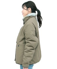 チチカカ |Duckster ナイロン×ボアリバーシブルジャケット