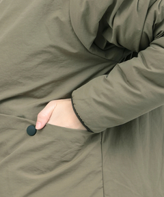 チチカカ |Duckster ナイロン×ボアリバーシブルジャケット