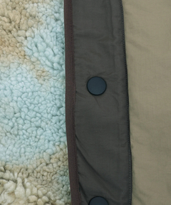 チチカカ |Duckster ナイロン×ボアリバーシブルジャケット