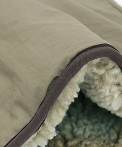 チチカカ |Duckster ナイロン×ボアリバーシブルジャケット