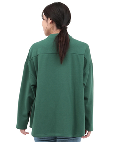 チチカカ |ジャカードコンビジップカーディガン