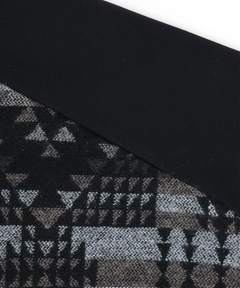 チチカカ |ジャカードコンビジップカーディガン