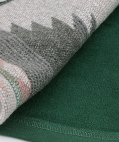 チチカカ |ジャカードコンビジップカーディガン