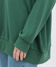 チチカカ |裏シャギースリットネックプルオーバー