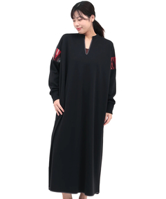 チチカカ |裏シャギースリットネックワンピース