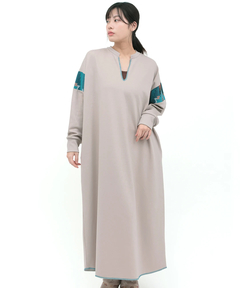 チチカカ |裏シャギースリットネックワンピース