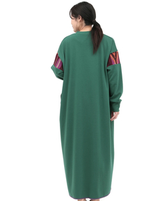 チチカカ |裏シャギースリットネックワンピース