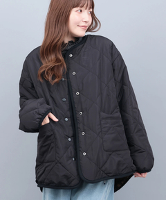 チチカカ |ボアコンビリバーシブルブルゾン