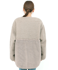 チチカカ |ボアコンビリバーシブルブルゾン