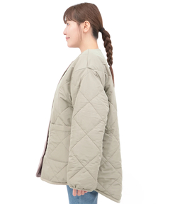 チチカカ |ボアコンビリバーシブルブルゾン