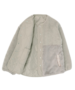 チチカカ |ボアコンビリバーシブルブルゾン