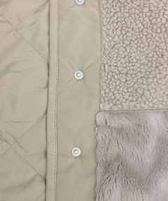 チチカカ |ボアコンビリバーシブルブルゾン