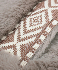 チチカカ |ボアコンビリバーシブルブルゾン