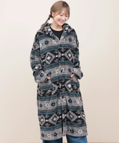 チチカカ |シエスタフード付きロングガウン