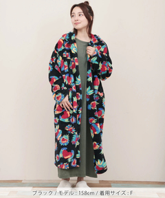 チチカカ |シエスタフード付きロングガウン