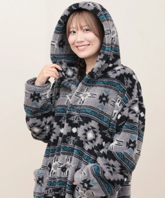 チチカカ |シエスタフード付きロングガウン