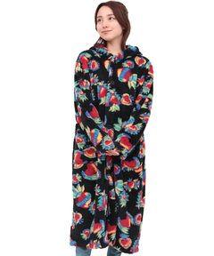 チチカカ |シエスタフード付きロングガウン