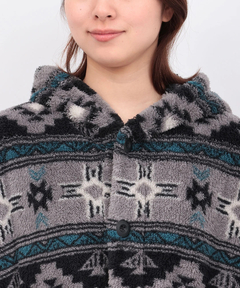 チチカカ |シエスタフード付きロングガウン