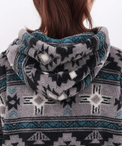 チチカカ |シエスタフード付きロングガウン