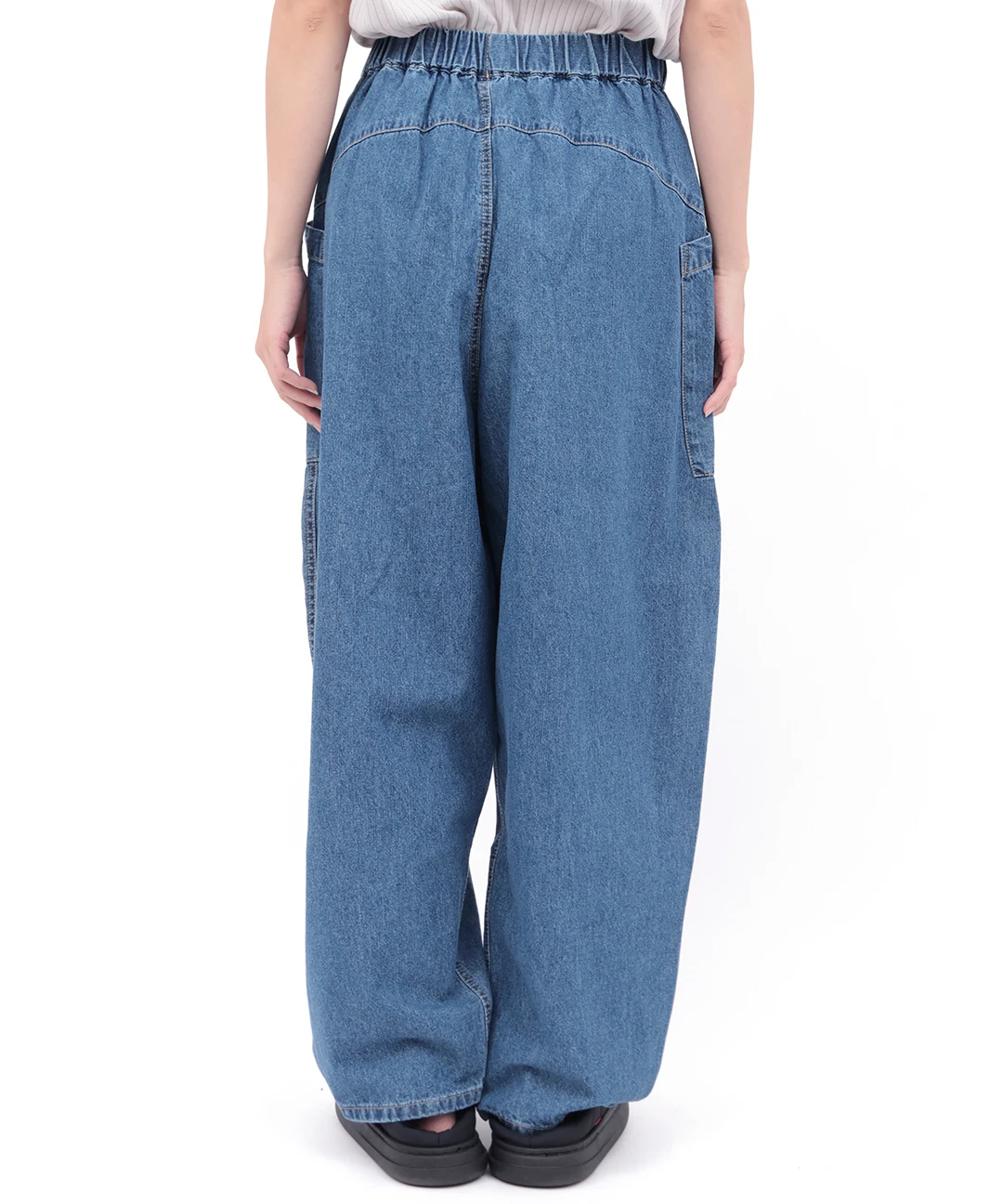 Orale! 刺繍入りデニムバルーンパンツ / パンツ | エスニック