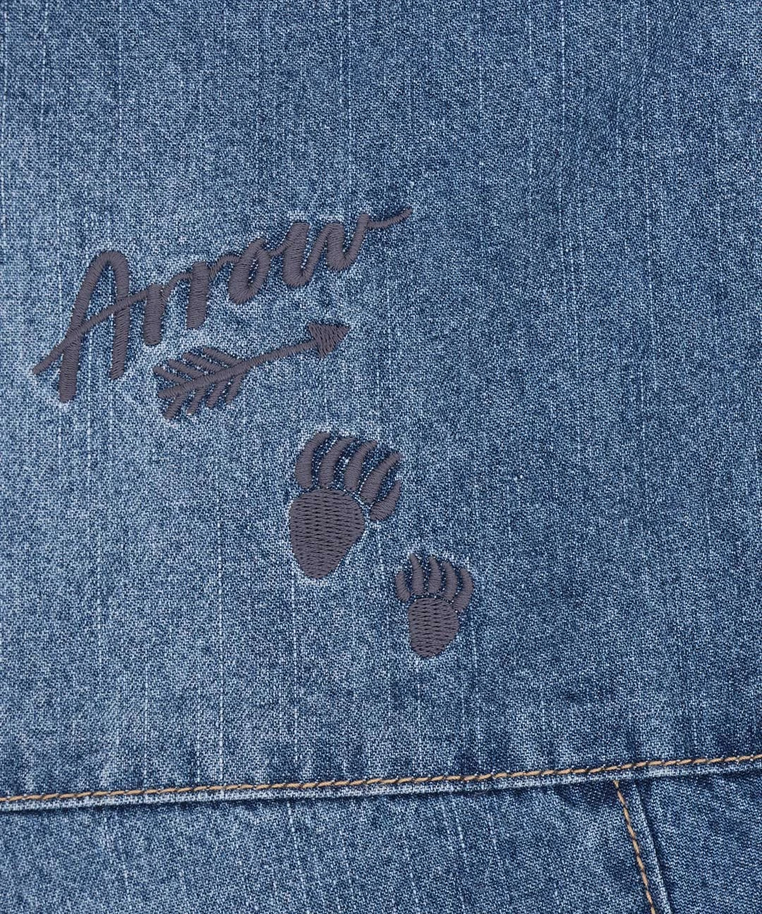 Orale! 刺繍入りデニムバルーンパンツ / パンツ | エスニック