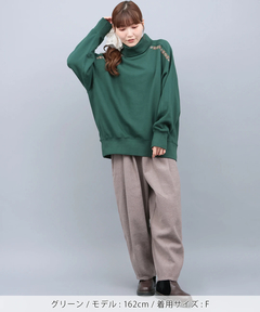 チチカカ |ヘビーウェイト裏毛タートルプルオーバー