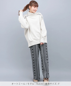 チチカカ |ヘビーウェイト裏毛タートルプルオーバー