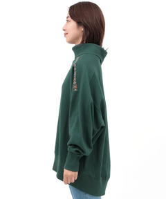 チチカカ |ヘビーウェイト裏毛タートルプルオーバー