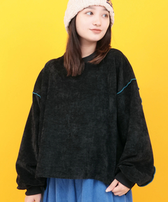 チチカカ |Orale! スラブベロアメロープルオーバー