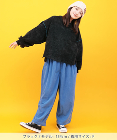 チチカカ |Orale! スラブベロアメロープルオーバー