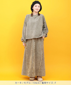 チチカカ |Orale! スラブベロアメロープルオーバー