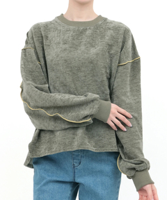 チチカカ |Orale! スラブベロアメロープルオーバー