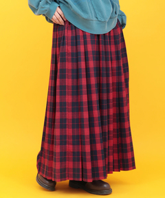 チチカカ |Orale! チェックプリーツロングスカート