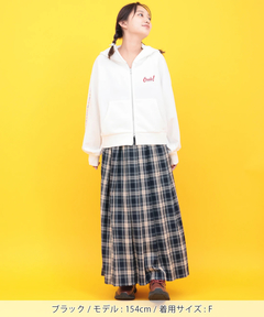 チチカカ |Orale! チェックプリーツロングスカート