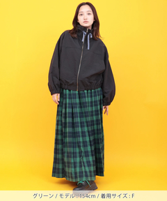 チチカカ |Orale! チェックプリーツロングスカート