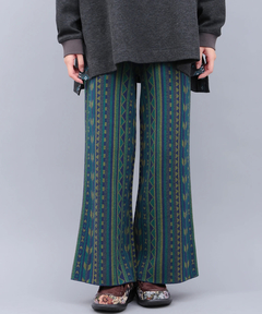 チチカカ |キカ柄ニットパンツ