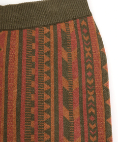 チチカカ |キカ柄ニットパンツ