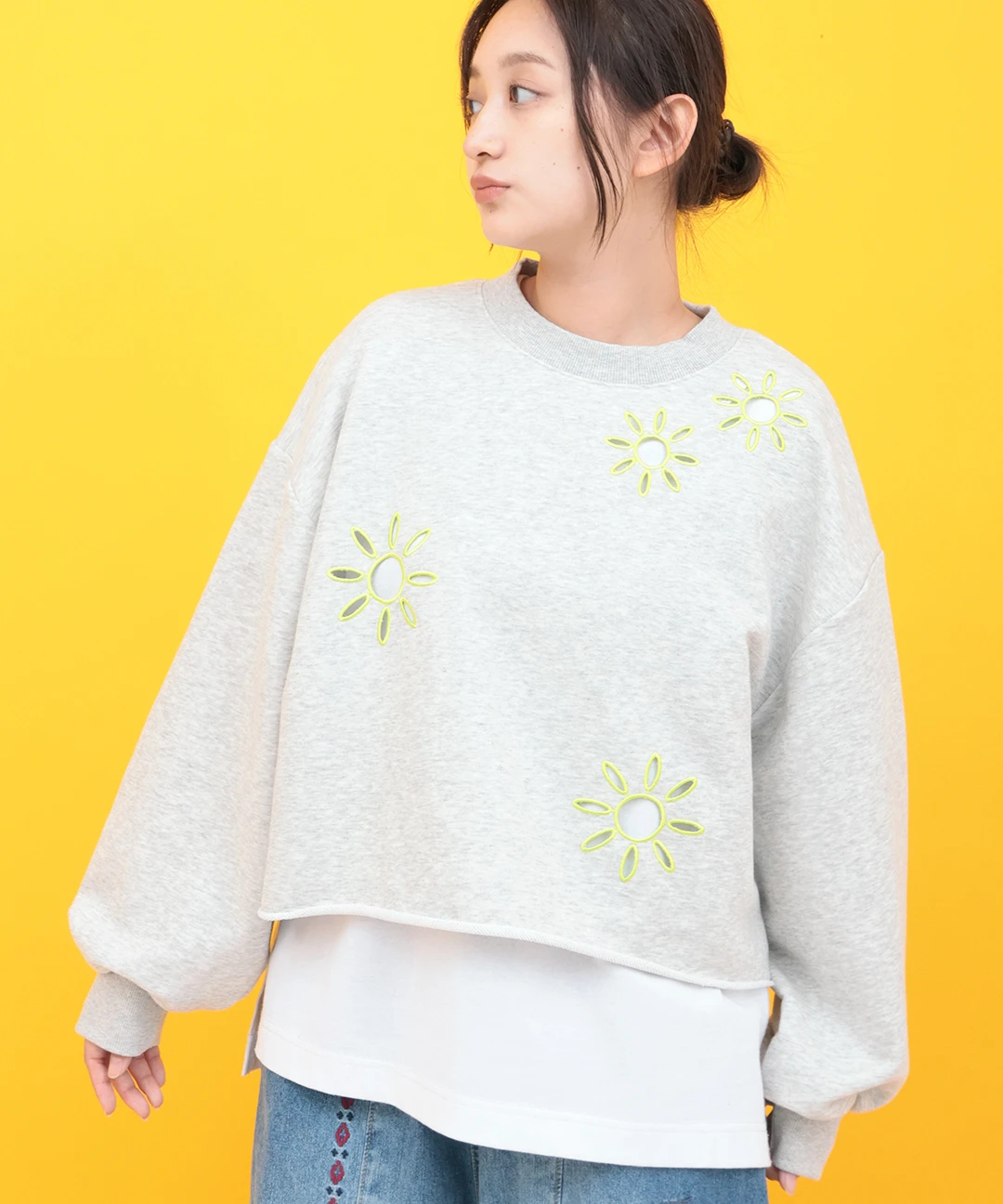 Orale! カットワーク刺繍プルオーバー / スウェット・パーカー