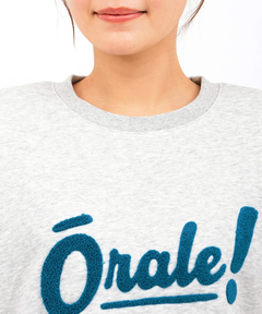 チチカカ |Orale! ラッフルスリーブロゴ刺繍 プルオーバー