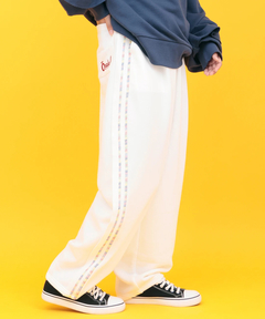 チチカカ |Orale! カラーラインスウェットカーブパンツ