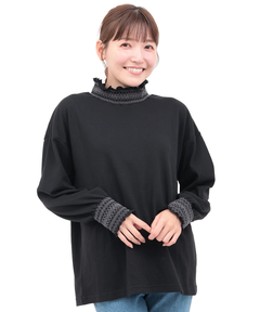 チチカカ |ポカポカスモッキングプルオーバー