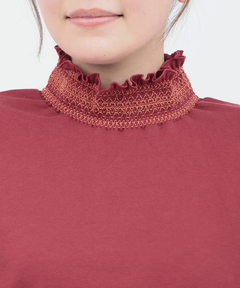 チチカカ |ポカポカスモッキングプルオーバー