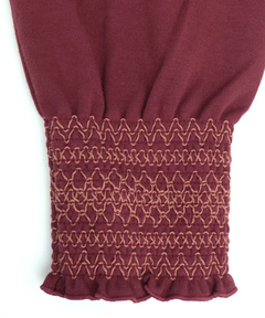 チチカカ |ポカポカスモッキングプルオーバー