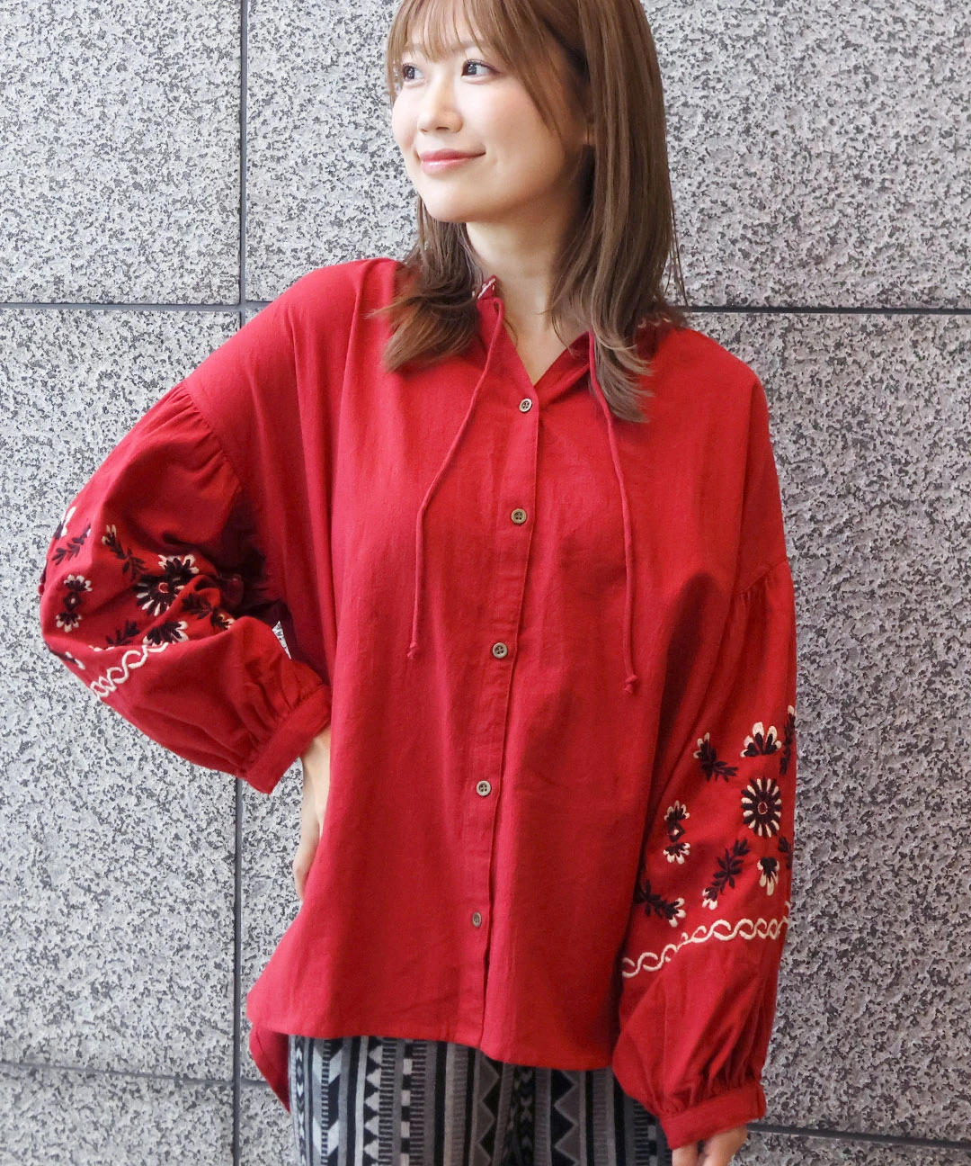 Shanti Shanti クリンプブラウス【WEB限定】 / シャツ・ブラウス