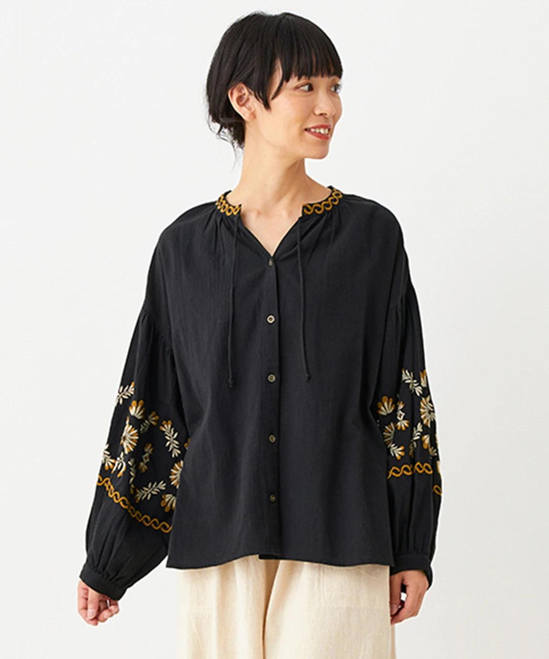 Shanti Shanti クリンプブラウス【WEB限定】 / シャツ・ブラウス