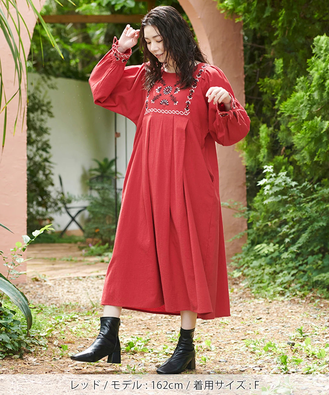 Shanti Shanti クリンプワンピース【WEB限定】 / ワンピース